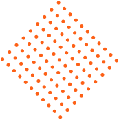 Orange dots arranged in a diamond pattern.